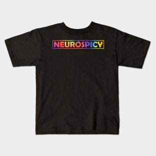 Neurospicy Neurodiversity Autism Awareness Kids T-Shirt